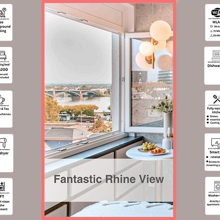 Hidden Treasure Business Apartment Mainz - Fantastic Rhine View In Center Of Mainz Old Town מראה חיצוני תמונה