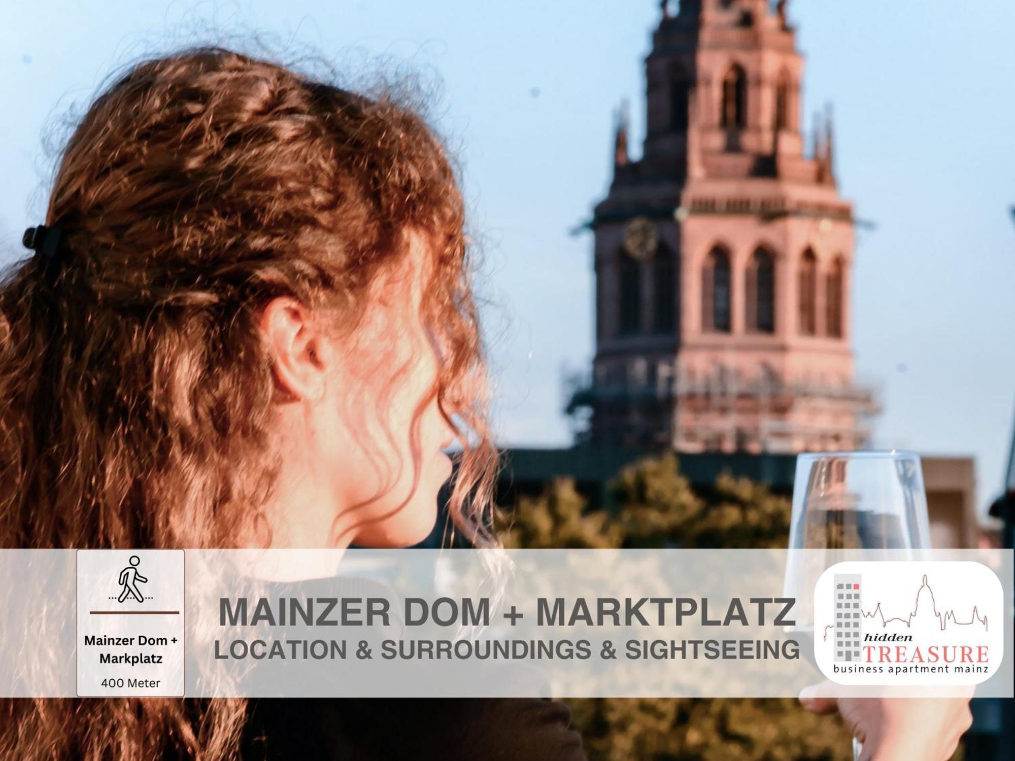 Hidden Treasure Business Apartment Mainz - Fantastic Rhine View In Center Of Mainz Old Town מראה חיצוני תמונה