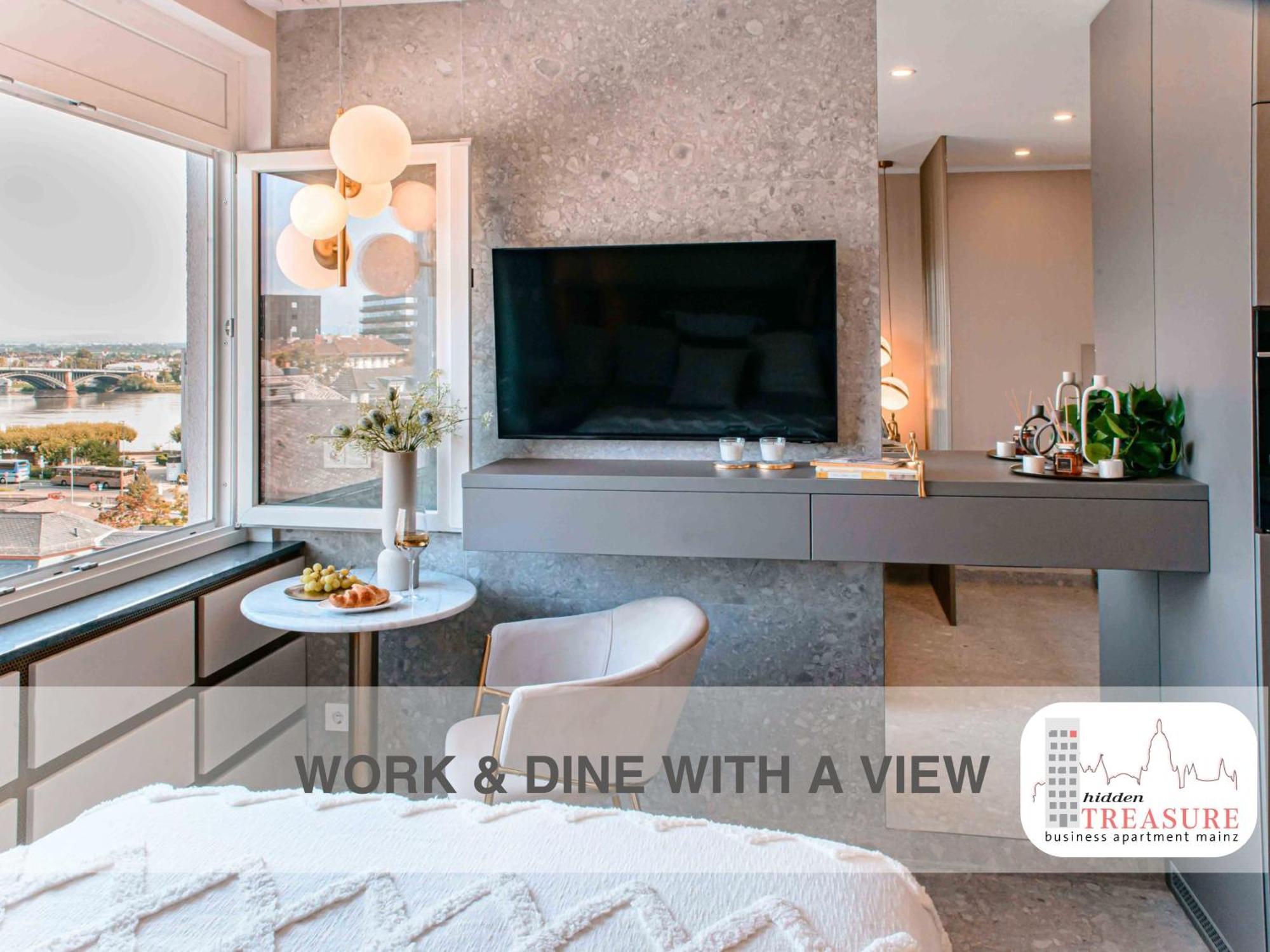 Hidden Treasure Business Apartment Mainz - Fantastic Rhine View In Center Of Mainz Old Town מראה חיצוני תמונה